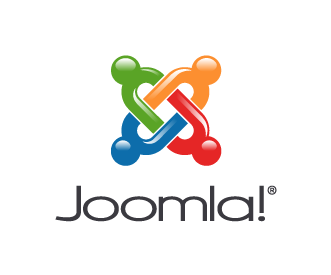 Joomla 3D Vertical logo light background en